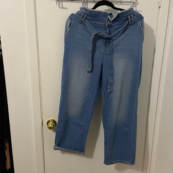 Addition Elle Crop Jeans - Picture 1 of 4